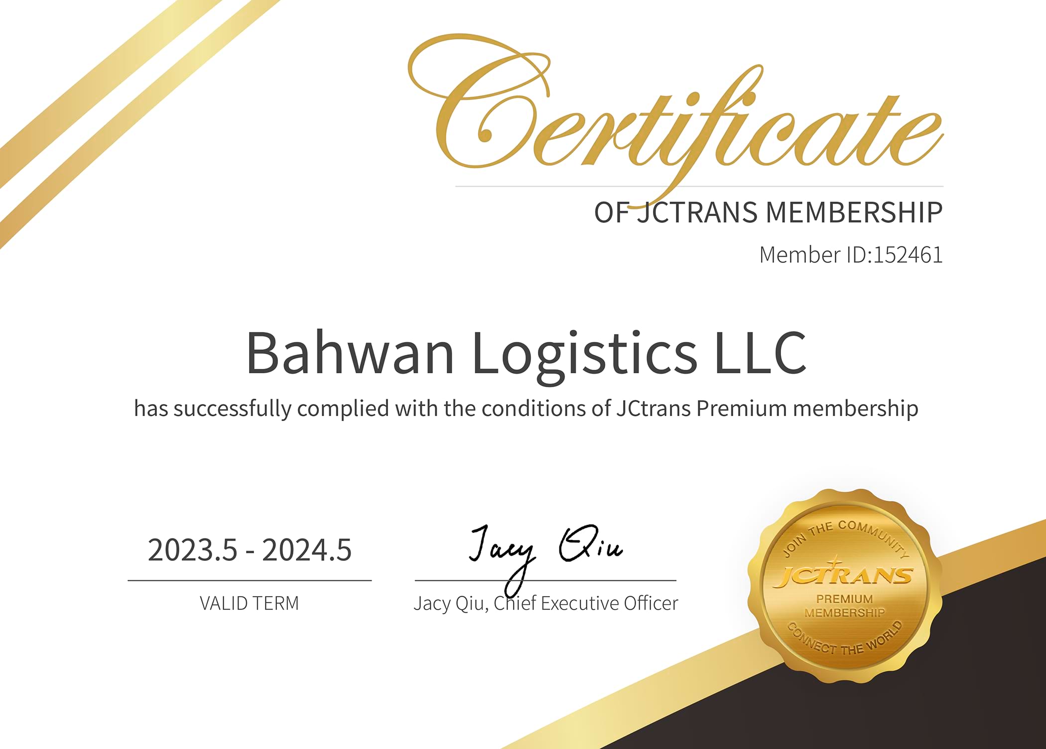 Bahwan Logistics LLC-JC Premium